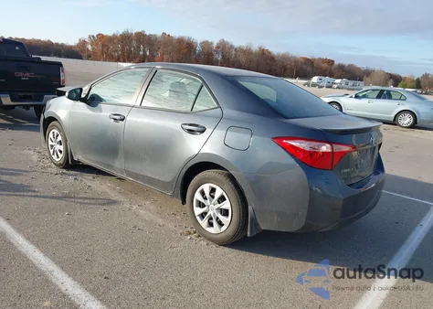 2018 Toyota Corolla Le Eco z USA, uszkodzony, nr VIN 2T1BPRHE6JC042477